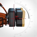 Lanterna de Cabeça Gold Sports Holofote Recarregável 4 Model - Foto 3