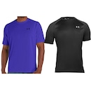 Kit Camisetas Under Armour Tech .0 - 2 Unidades - Masculina - Foto 1