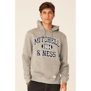 Blusão De Moletom Mitchell & Ness Fechado Com Capuz Branded - Masculino - Foto 4