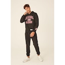 Blusão De Moletom Com Capuz Mitchell & Ness Fechado Com Capuz Branded - Masculino - Foto 4