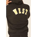 Blusão De Moletom Com Capuz Mitchell & Ness Fechado Com Capuz All Star West - Masculino - Foto 2