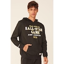 Blusão De Moletom Com Capuz Mitchell & Ness Fechado Com Capuz All Star West - Masculino - Foto 1