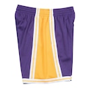 Shorts Mitchell & Ness NBA Swingman Los Angeles Lakers Road 1984-85 - Masculino - Foto 2