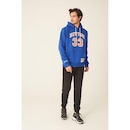 Blusão De Moletom Mitchell & Ness Fechado Com Capuz New York Knicks Patrick Ewing - Masculino - Foto 1
