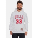 Blusão De Moletom Com Capuz Mitchell & Ness Scottie Pippen Chicago Bulls Natural - Masculino - Foto 2