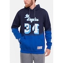 Blusão De Moletom Mitchell & Ness NBA Canguru Name And Number Shaquille O''''''''''''''''Neal Royal - Masculino - Foto 5