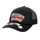 Boné Mitchell & Ness NBA Puff The Magic San Antonio Spurs - Trucker - Snapback - Adulto - Foto 1