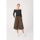 Calça Ecko Pantacourt Militar - Feminina - Foto 5