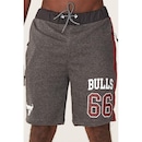 Bermuda Nba Moletom Chicago Bulls - Masculina - Foto 4