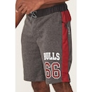 Bermuda Nba Moletom Chicago Bulls - Masculina - Foto 5