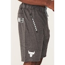 Bermuda NBA Moletom Chicago Bulls - Masculina - Foto 3