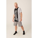 Bermuda Boardshort NBA Com Elástico Brooklyn Nets - Masculina - Foto 5