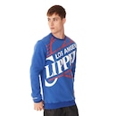 Blusão De Moletom Mitchell & Ness Fechado Gola Careca Los Angeles Clippers - Masculino - Foto 4