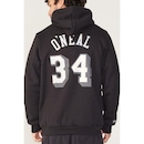 Blusão De Moletom Com Capuz Mitchell & Ness Fechado Com Capuz Los Angeles Lakers - Masculino - Foto 2