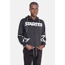 Blusão de Moletom Starter com Capuz Aberto - Masculino - Foto 2