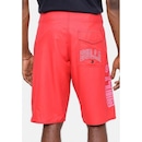Bermuda Boardshort NBA Blur Logo Chicago Bulls - Masculina - Foto 2
