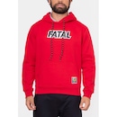Blusão de Moletom com Capuz Fatal Star - Masculina - Foto 1
