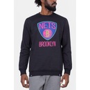 Blusão De Moletom NBA Neon Colors Brooklyn Nets Preto - Masculina - Foto 3