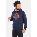 Blusão de Moletom com Capuz Fatal Canguru Fechado - Masculina - Foto 5