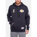 Blusão de Moletom com Capuz Mitchell & Ness Nba Canguru City Patches - Masculino - Foto 3