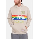 Blusão De Moletom Mitchell & Ness Canguru Denver Nuggets Dikembe Mutombo - Masculino - Foto 1