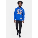 Blusão De Moletom Mitchell & Ness Fechado Patrick Ewing New York Knicks - Masculino - Foto 3