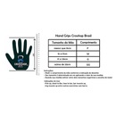 Luva Palmar Hand Grip Carbon - Crosshop Brasil - Foto 8