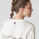 Camisa Fila Manga Longa Cropped Ski Wr - Feminina - Foto 3