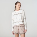 Camisa Fila Manga Longa Cropped Ski Wr - Feminina - Foto 1