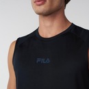 Camiseta Regata Fila Grid - Masculina - Foto 2