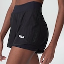 Shorts Fila Basic Train Duplo - Feminino - Foto 3