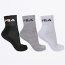 Meia Cano Médio Fila Tripack - Unissex - Foto 1