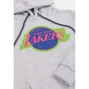 Blusão De Moletom Com Capuz Nba Neon Colors Los Angeles Lakers - Masculino - Foto 3
