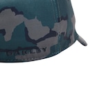 Boné Aba Curva Oakley Tincan Camu Logo - Fechado - Adulto - Foto 4