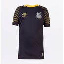 Camisa de Goleiro do Santos 2021 Oficial Umbro - Infantil - Foto 1
