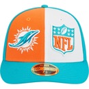 Boné Aba Curva New Era 59Fifty Fitted Low Profile Miami Dolphins Sideline 2023 - Fechado - Masculino - Foto 6