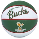 Bola de Basquete Wilson Mini Nba Team Retro Bucks 3 - Foto 1
