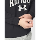 Blusão de Moletom Under Armour Rival Terry Crew - Masculino - Foto 3
