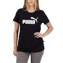 Camiseta Feminina Puma Manga Curta Essentials Logo Tee - Foto 1