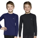 Kit de Camisas Térmicas Selene Proteção Uv50+ - 2 Unidades - Infantil - Foto 2