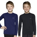 Kit de Camisas Térmicas Selene Proteção Uv50+ - 2 Unidades - Infantil - Foto 3