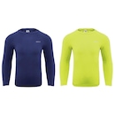 Kit Camisas Térmicas Selene Proteção Uv50+ - 2 unidades - Infantil - Foto 2