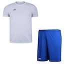 Kit de Futebol Penalty X: Camiseta + Calção Plus Size - Masculino - Foto 1