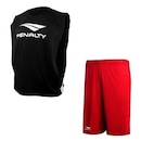 Conjunto de Futebol Penalty: Colete + Calção Penalty X - Masculino - Foto 1