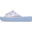 Chinelo Crocs Classic Plataform Glitter Slide - Feminino - Foto 3