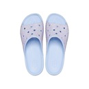 Chinelo Crocs Classic Plataform Glitter Slide - Feminino - Foto 5