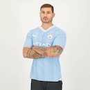 Camisa Manchester City I 23/24 Puma Torcedor - Masculina - Foto 5