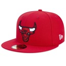 Boné Aba Reta New Era 59Fifty Fitted Nba Chicago Bulls - Fechado -Masculino - Foto 1