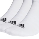 Kit Meias Cano Baixo adidas Sportswear Low-Cut - 3 Pares - Adulto - Foto 3