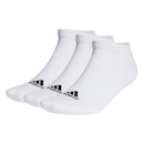 Kit Meias Cano Baixo adidas Sportswear Low-Cut - 3 Pares - Adulto - Foto 1